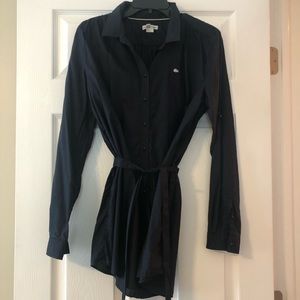 Lacoste over sized long sleeve shirt